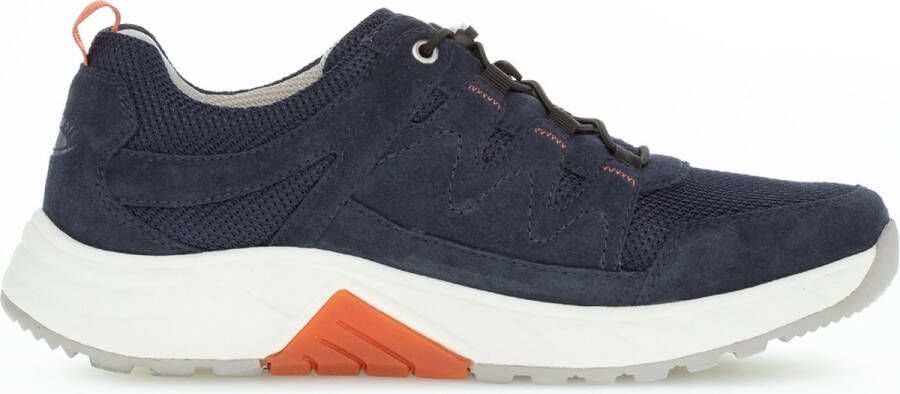 Pius Gabor rollingsoft sensitive 8002.11.04 heren rollende wandelsneaker blauw