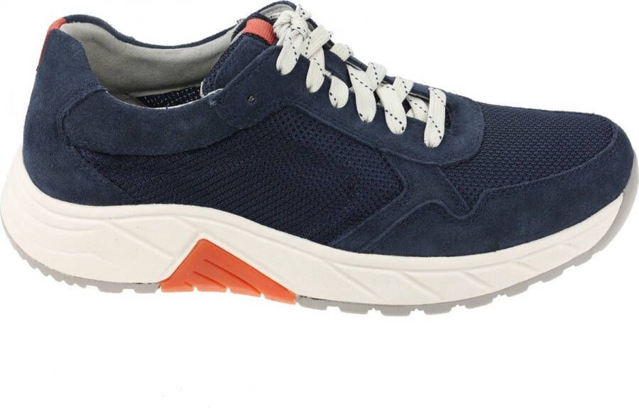 Pius Gabor rollingsoft sensitive 8002.13.01 heren rollende wandelsneaker blauw