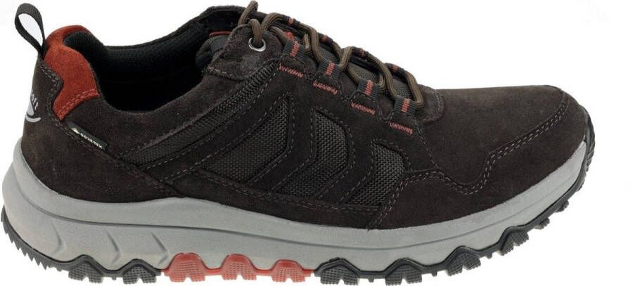 Pius Gabor rollingsoft sensitive 8005.50.04 heren rollende wandelsneaker bruin