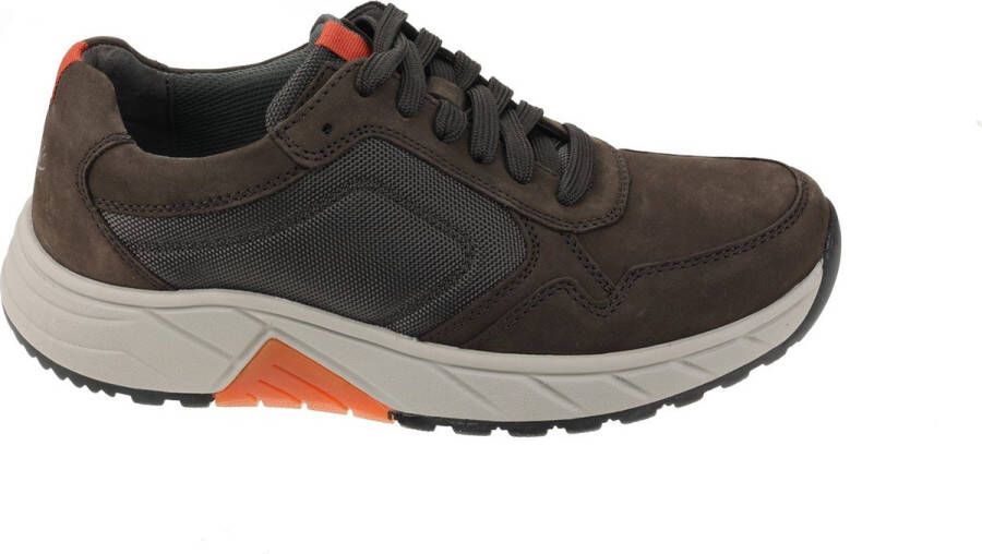 Pius Gabor rollingsoft sensitive 8007.10.04 heren rollende wandelsneaker bruin