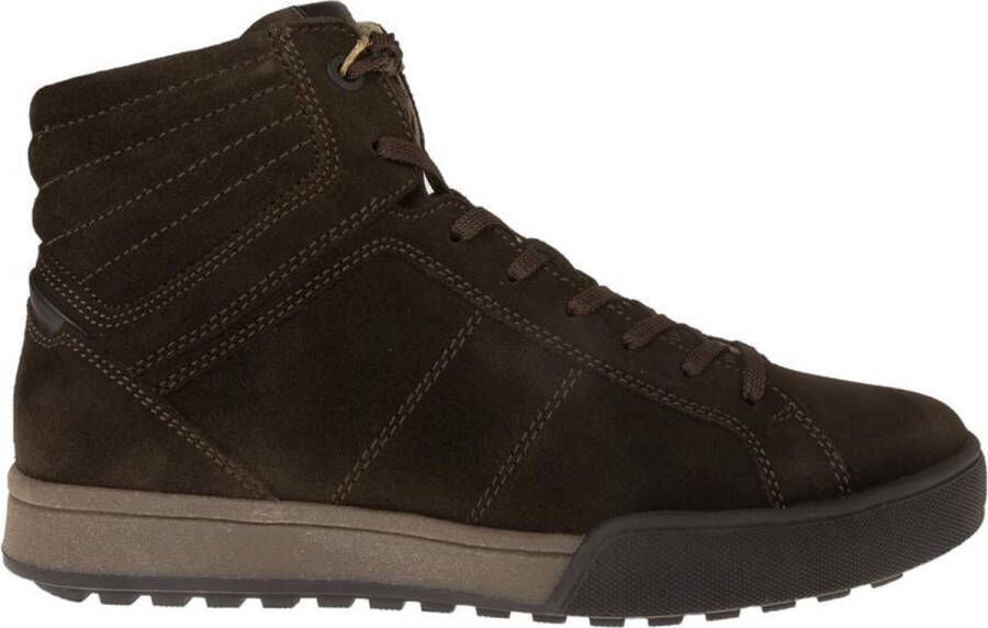 Gabor Bruine suède hoge sneakers Brown Dames