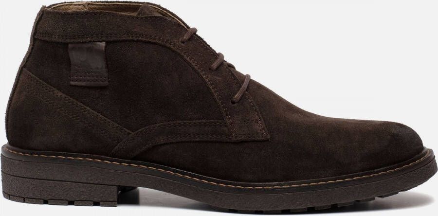 Gabor Klassieke Donkerbruine Leren Schoenen Brown Heren