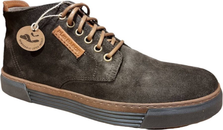 Pius Gabor veterschoen bruin suede