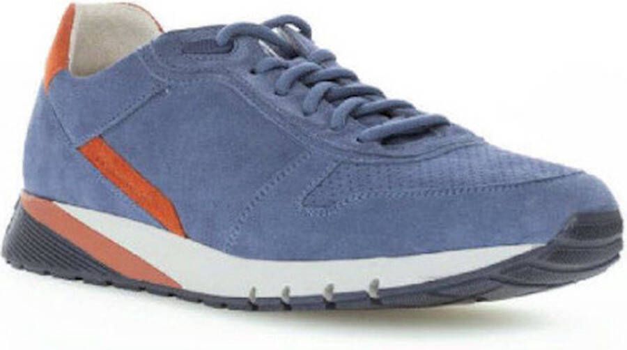 Gabor Blauwe Veterschoenen Blue Heren - Foto 1