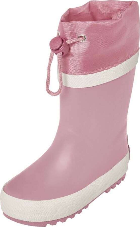 Playshoes Kinder Gummistiefel uni Rosa