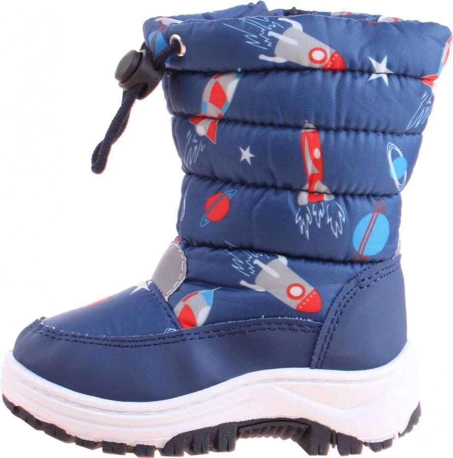 Playshoes Winterlaarzen voor kinderen met trekkoord Raketten -21EU