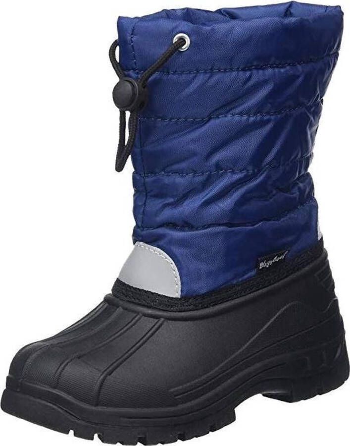 Playshoes Warme winterlaarsjes voor kinderen Met trekkoord Donkerblauw -25EU