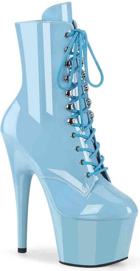 Pleaser ADORE-1020 Plateau Laarzen Paaldans schoenen 36 Shoes Blauw