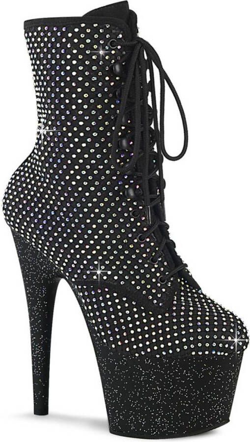 pleaser ADORE-1020RM Plateau Laarzen Paaldans schoenen 35 Shoes Zwart