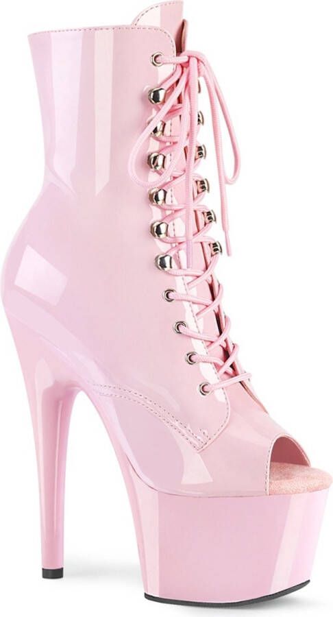 Pleaser ADORE-1021 Plateau Laarzen Paaldans schoenen Paaldans schoenen 42 shoes Roze