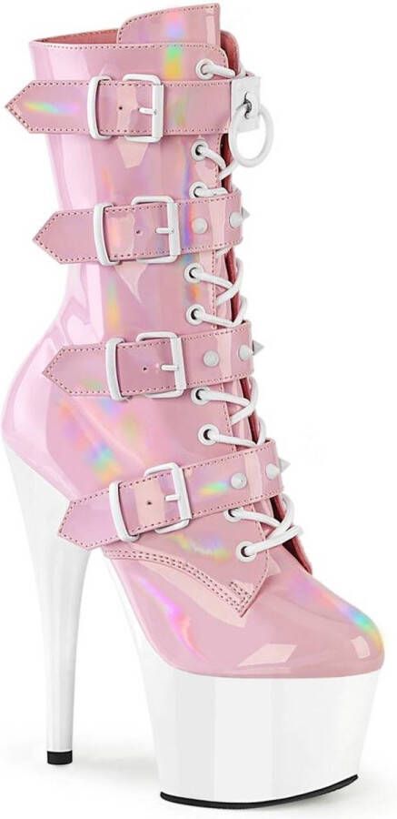 Pleaser ADORE-1046TT Plateau Laarzen Paaldans schoenen 40 Shoes Roze