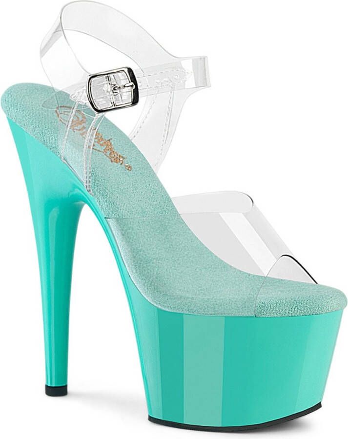 Pleaser ADORE-708 Sandaal met enkelband 35 Shoes Blauw