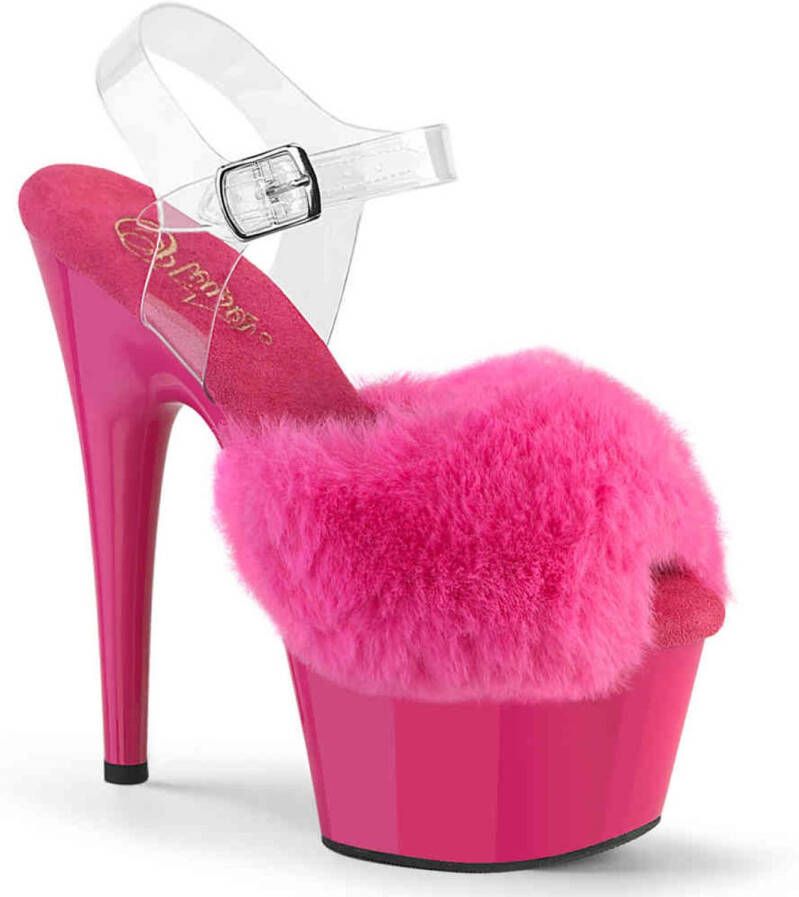 Pleaser ADORE-708FUR Sandaal met enkelband Shoes