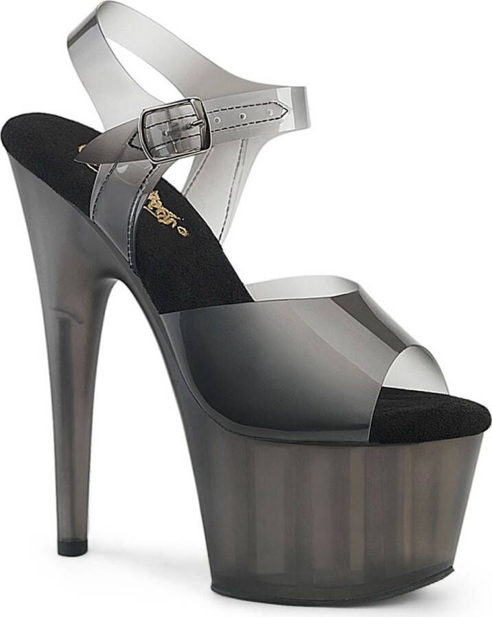 Pleaser ADORE-708N-T Sandaal met enkelband 36 Shoes Zwart