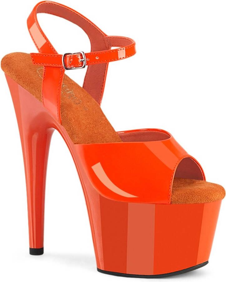 pleaser ADORE-709 Sandaal met enkelband 35 Shoes Oranje