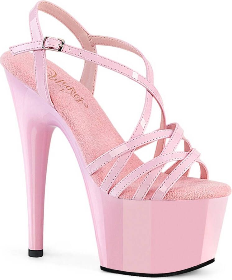 Pleaser ADORE-713 Sandaal met enkelband 35 Shoes Roze