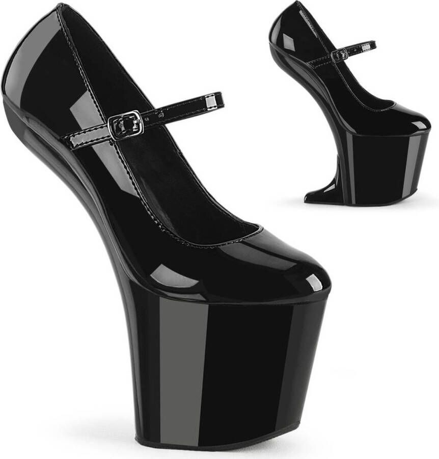 Pleaser CRAZE-880 Hoge hakken 39 Shoes Zwart