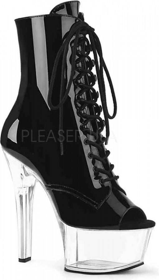 Pleaser Enkellaars 37 Shoes ASPIRE 1021 Zwart