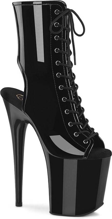 Pleaser FLAMINGO-1016 Plateau Laarzen 36 Shoes Zwart