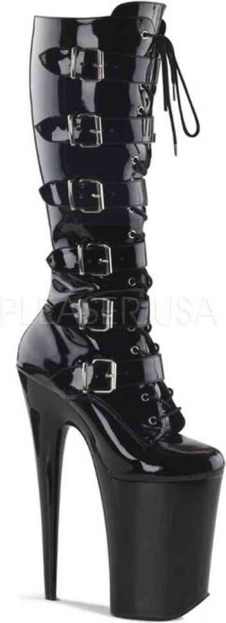 Pleaser INFINITY-2049 Plateau Laarzen 40 Shoes Zwart