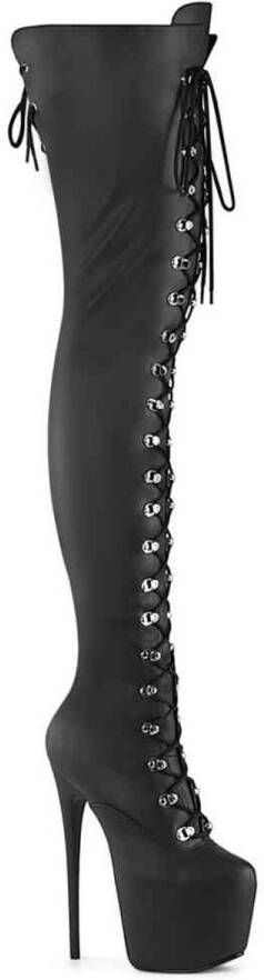 Pleaser JUBILANT-4012 Plateau overknee Laarzen 37 Shoes Zwart