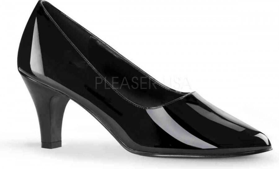 Pleaser Pink Label Pumps 40 Shoes DIVINE 420 Paaldans schoenen Zwart