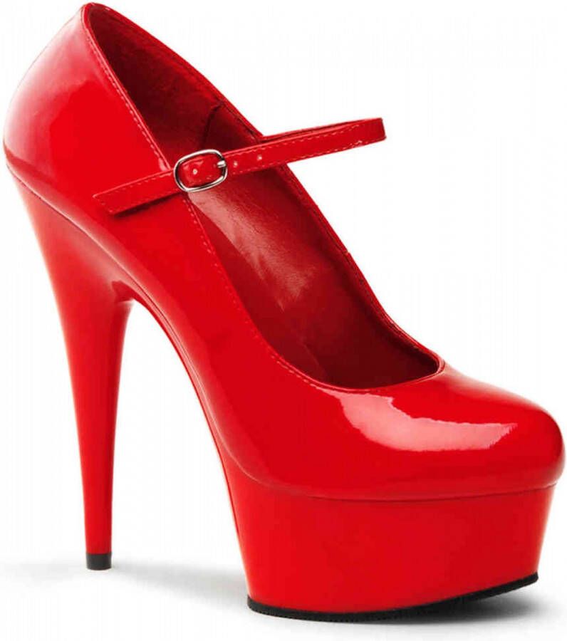 pleaser Plateau hakken 37 Shoes DELIGHT 687 Rood