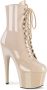 Pleaser Plateau Laarzen 45 Shoes ADORE 1020 Beige - Thumbnail 2