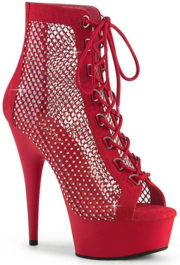 Pleaser Plateau Laarzen 39 Shoes DELIGHT 600 33RM Rood - Foto 1