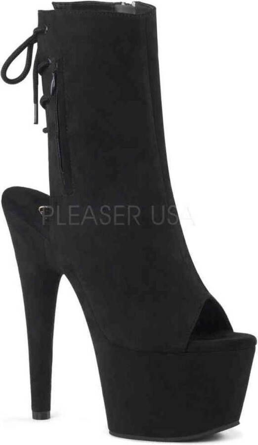 Pleaser Plateau Laarzen Paaldans schoenen 35 Shoes ADORE 1018FS Paaldans schoenen Zwart