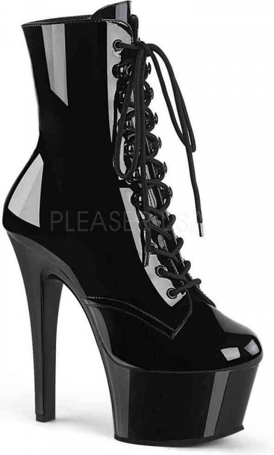 Pleaser Plateau Laarzen Paaldans schoenen 37 Shoes ASPIRE 1020 Paaldans schoenen Zwart