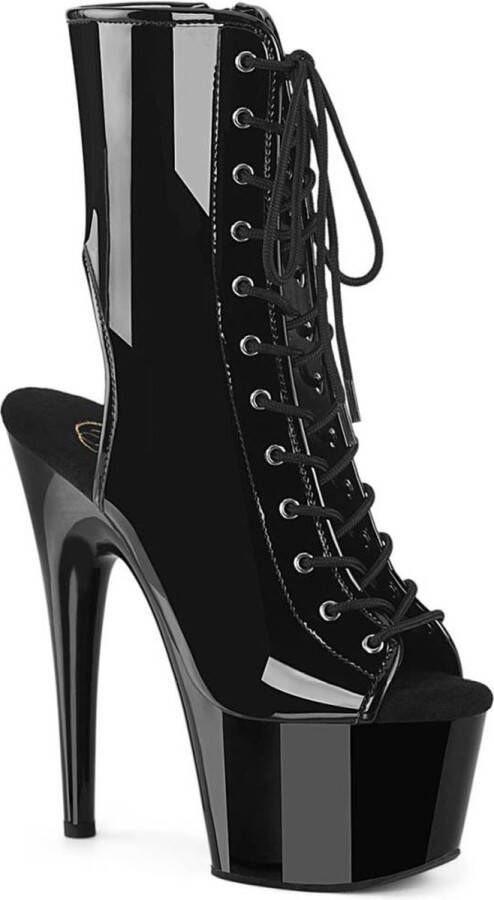 Pleaser Plateau Laarzen Paaldans schoenen 38 Shoes ADORE 1016 Zwart