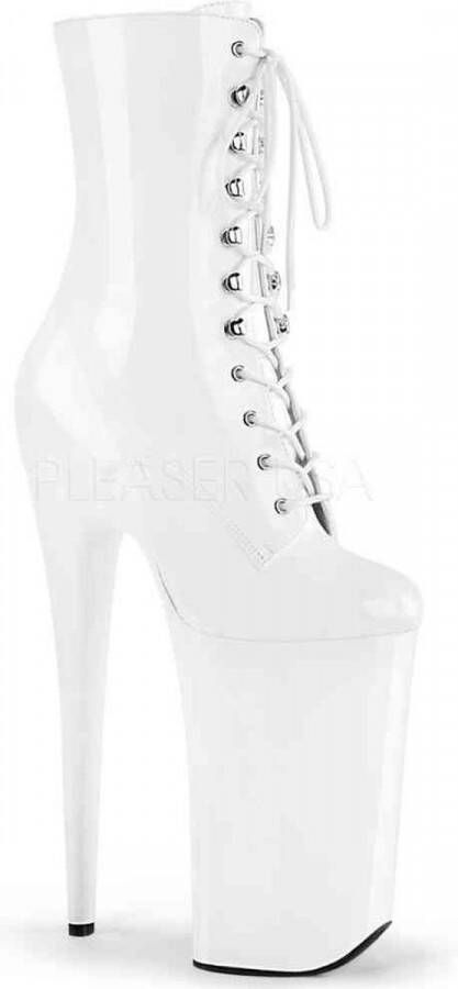 Pleaser Plateau Laarzen Paaldans schoenen 38 Shoes BEYOND 1020 Paaldans schoenen Wit