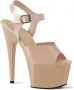 Pleaser Sandaal met enkelband 39 Shoes ADORE 708N Creme - Thumbnail 2