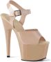 Pleaser Sandaal met enkelband 39 Shoes ADORE 708N Creme - Thumbnail 1