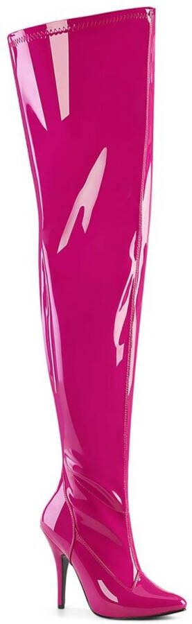 Pleaser SEDUCE-3000WC Plateau overknee Laarzen 40 Shoes Roze