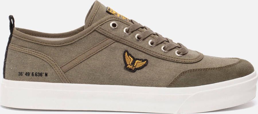 PME Legend Beechburd sneakers groen Canvas