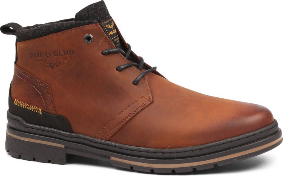 PME Legend Fleetman Schoen Cognac Leer Heren