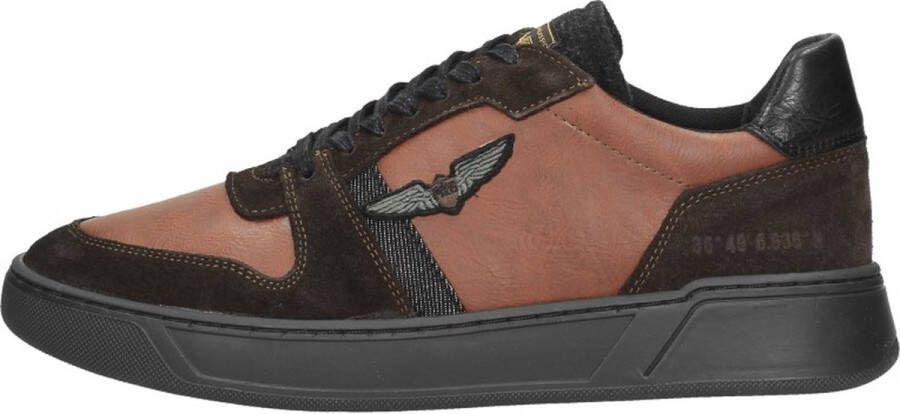 PME Legend Freightman Veterschoenen Laag cognac