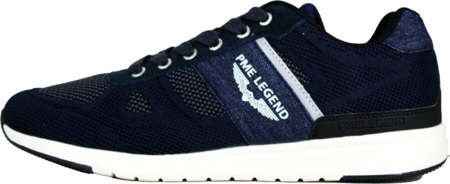 PME Legend Glider Technical Knit Suede Navy