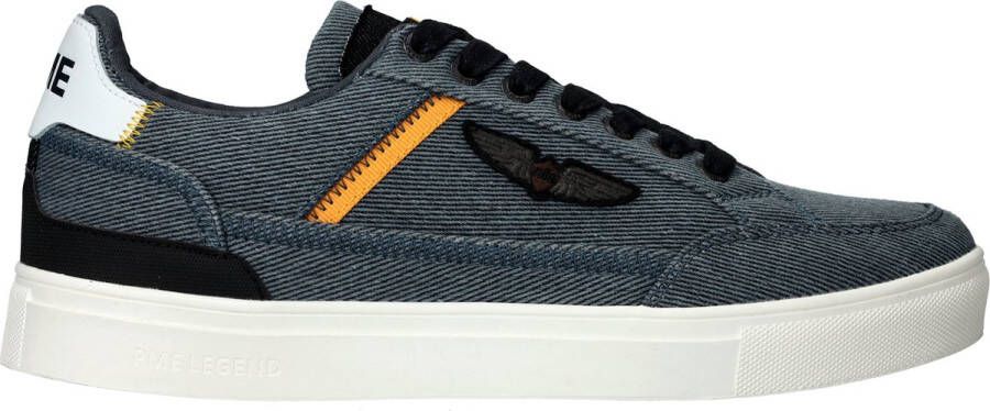 PME Legend Heren Sneakers Aztecor Denim Jeansblauw