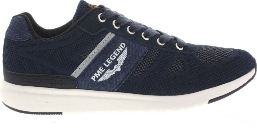 PME Legend Heren Sneakers Dornierer Navy Donkerblauw