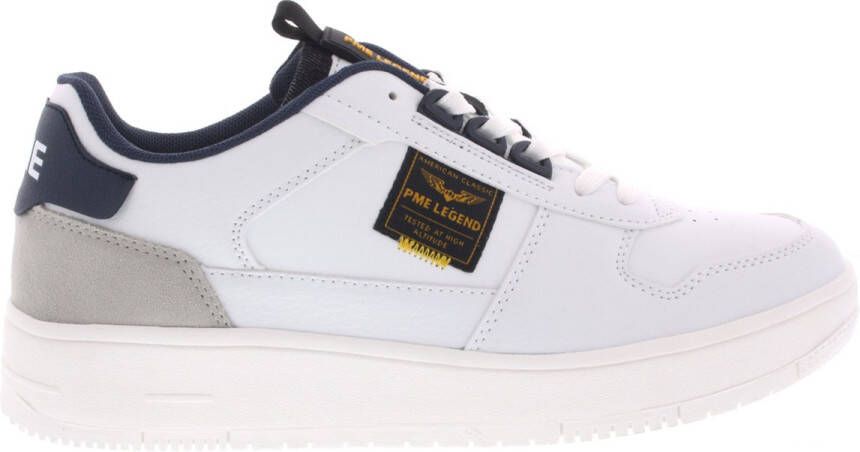 PME Legend Heren Sneakers Gobbler White navy Wit