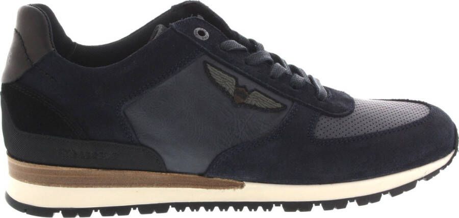 PME Legend Heren Sneakers Lockster Navy Donkerblauw