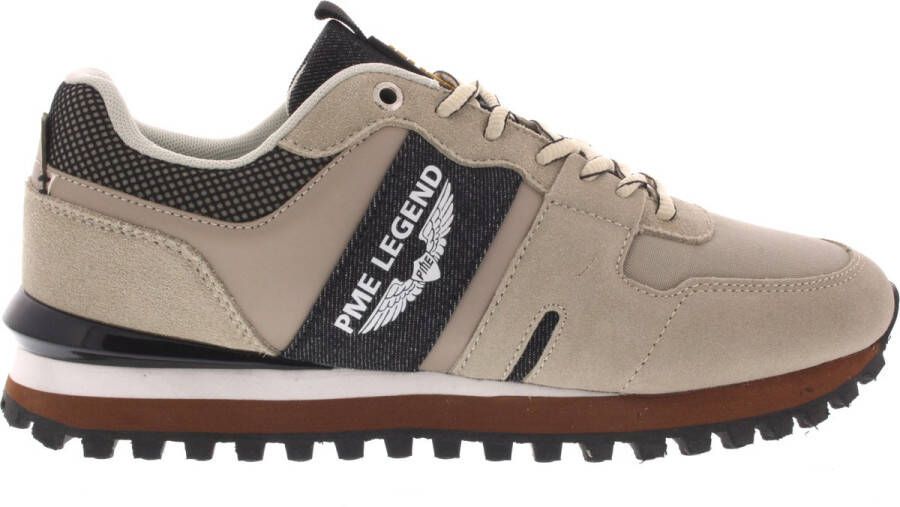 PME Legend Reliant Sneakers Beige Suede Heren Schoenen Nl