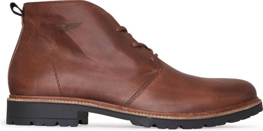 PME Legend Heren Veterschoenen Clamper Cognac Bruin - Foto 1