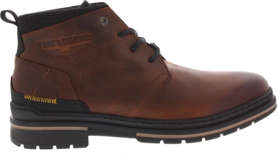 PME Legend Heren Veterschoenen Fleetman Cognac