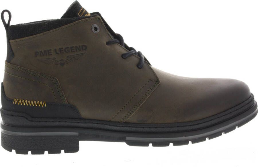 PME Legend Fleetman Veterboots Laarzen Met Veters Heren Groen - Foto 2