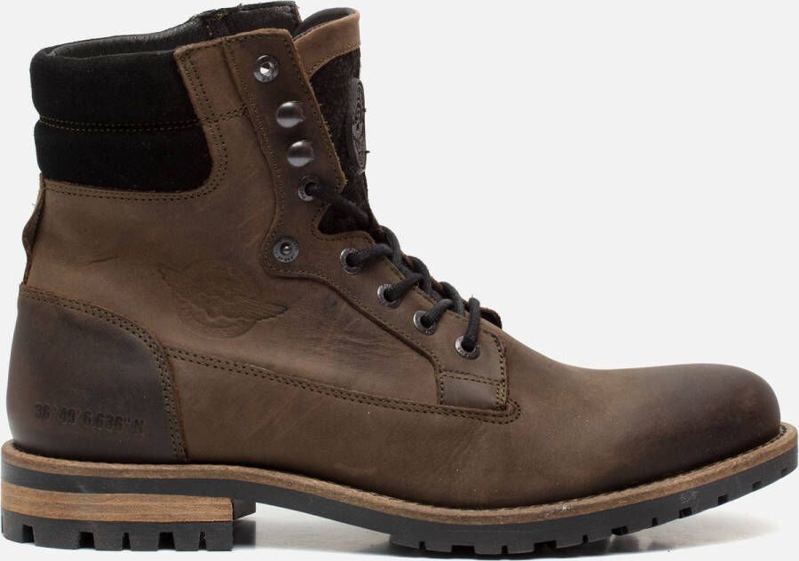 PME Legend Heren Veterschoenen Gargotanker Khaki