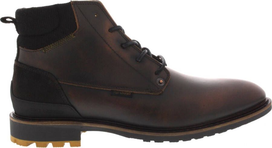 PME Legend Heren Veterschoenen Huffster Dk Brown Donkerbruin